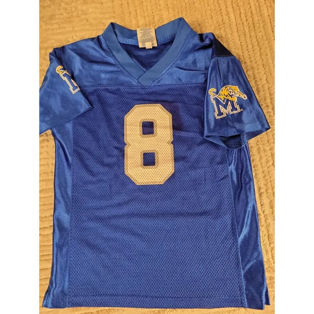 Memphis Tigers Jersey Youth Size Small 8 NCAA College Football boys Kids Child